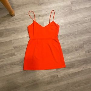 French Connection Whisper Minidress v-neck